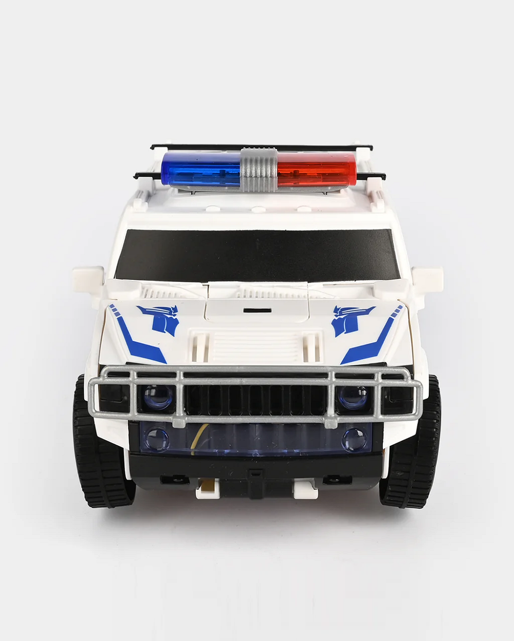 Battery Operated Transformer Police Car With Music