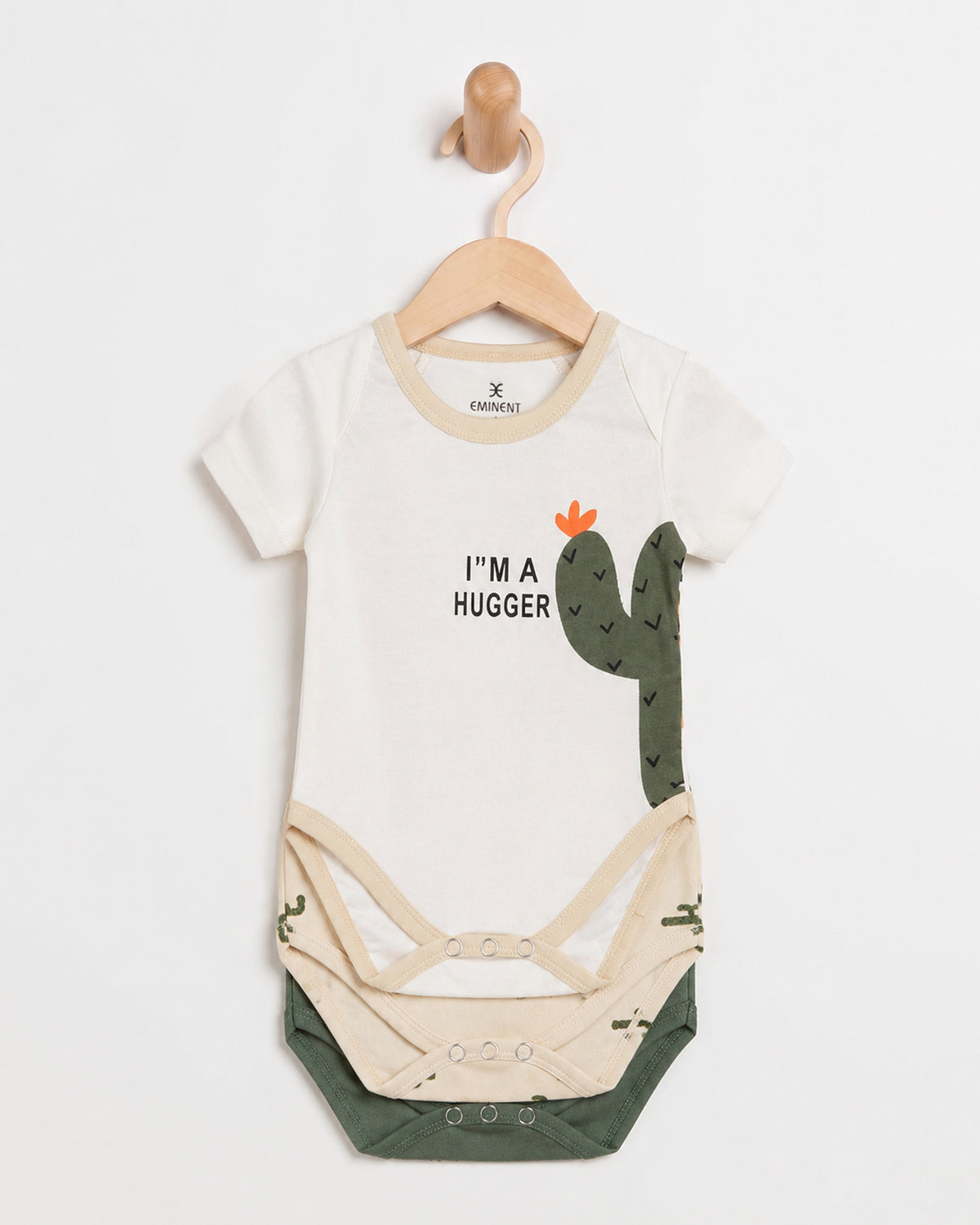 Eminent Newborn Boys' 3Pc Romper Set
