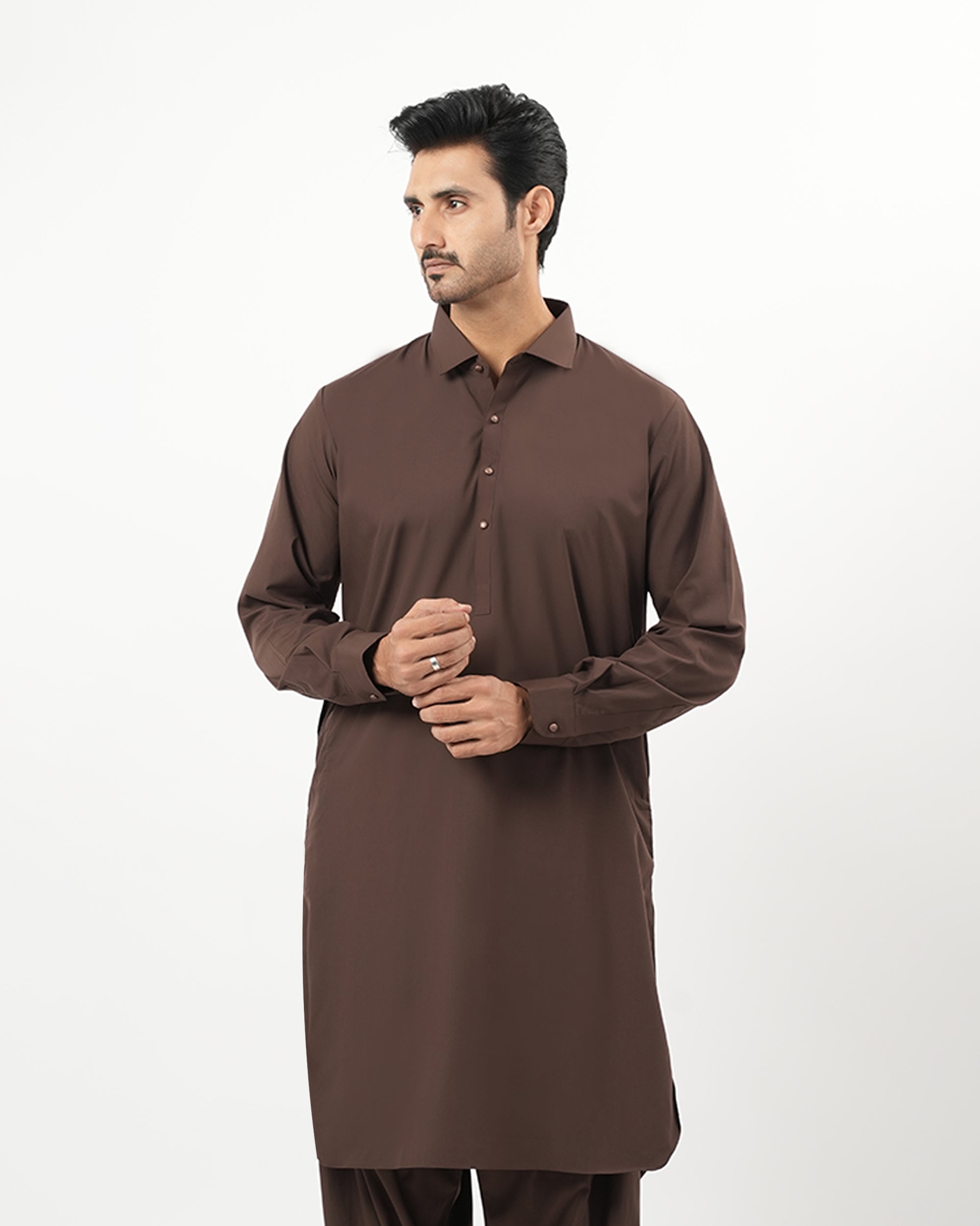 Eminent Men's Plain Shalwar Kameez