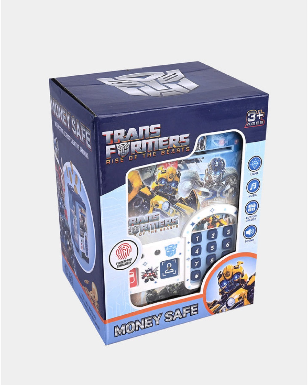 Transformer Money Bank With Card Swiping
