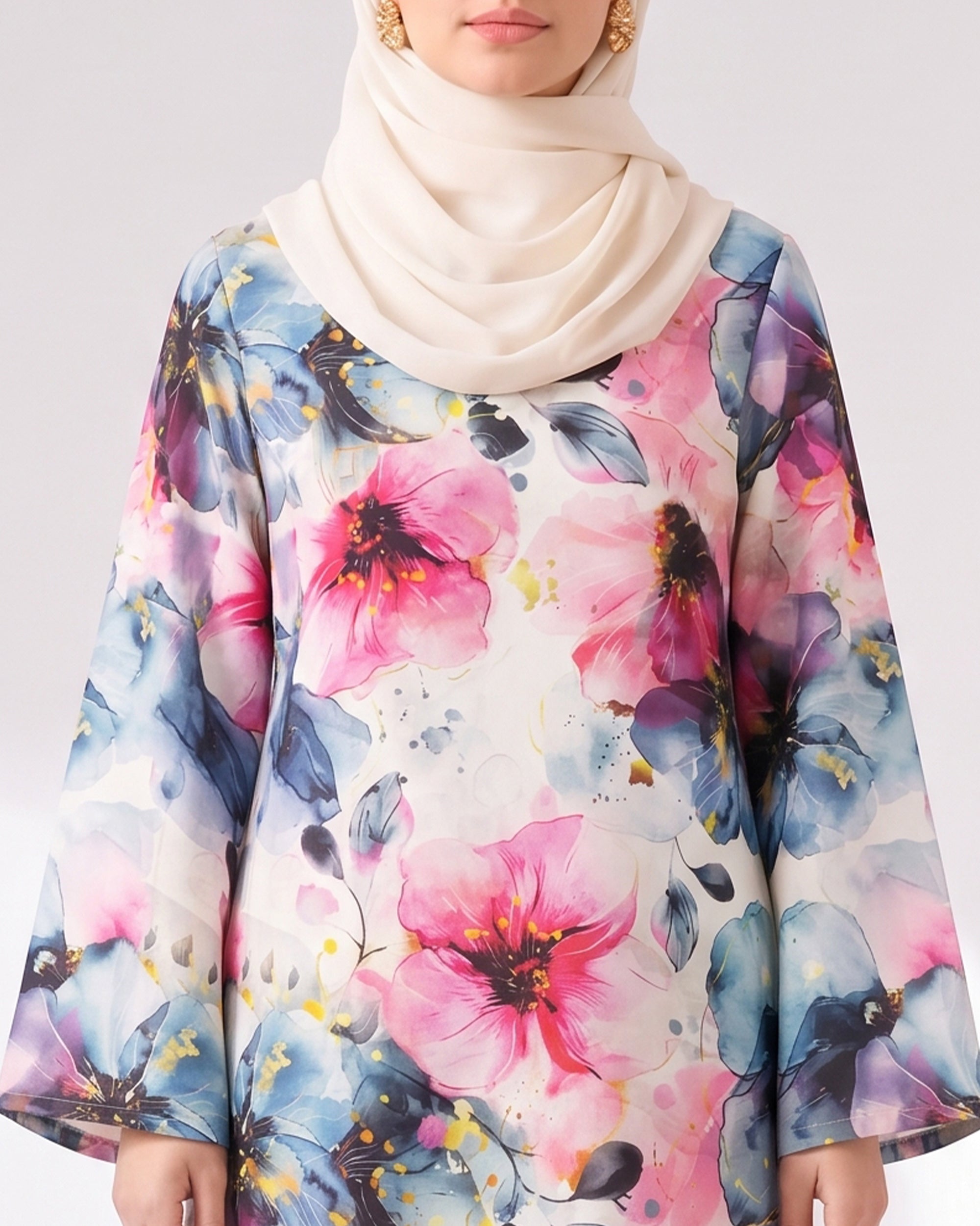 Valuables Women's Printed Unstitched 2 PC Suit