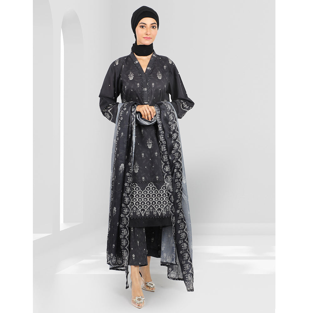 Eminent Printed Digital Lawn Unstitched 3Pcs Suit - ES24LP3P24, Women, Unstitched Kurti, Eminent, Chase Value