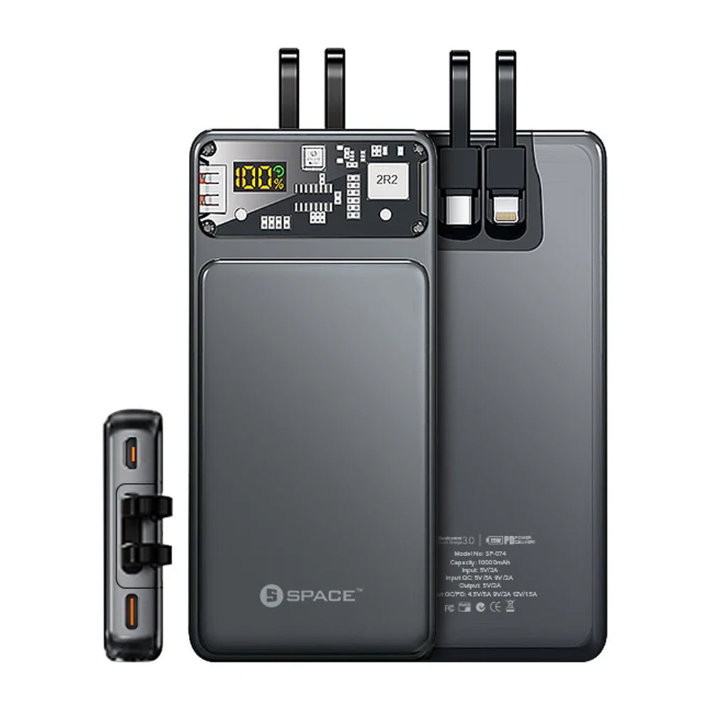 Space SP-074 Power Bank, Power Bank, Space, Chase Value
