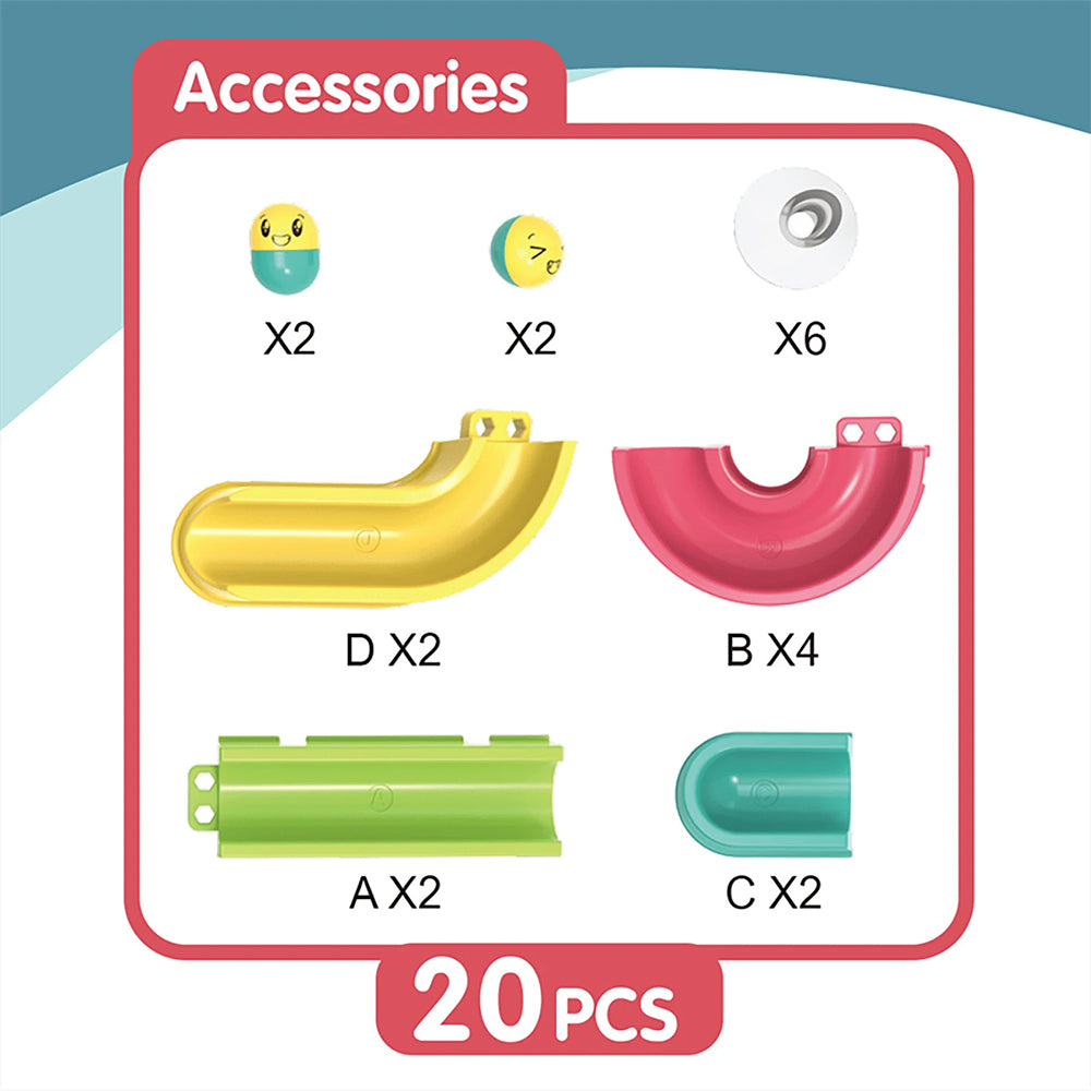 Ball Track Set - Multi Color, Board Games & Puzzles, Chase Value, Chase Value