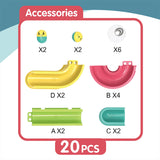 Ball Track Set - Multi Color, Board Games & Puzzles, Chase Value, Chase Value