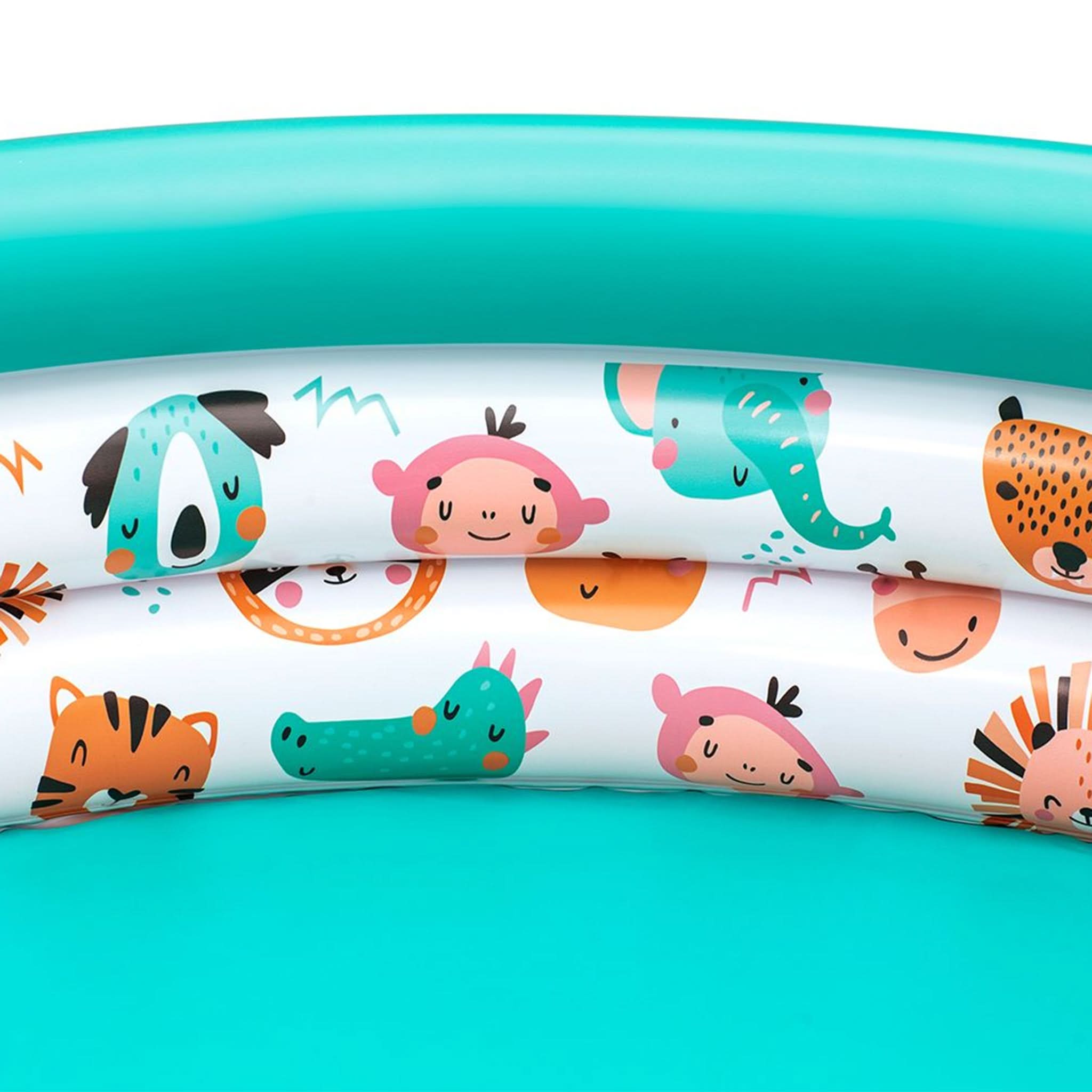 Bestway Kiddie Pool 48" - Cyan, Swimming, Bestway, Chase Value