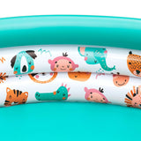 Bestway Kiddie Pool 48" - Cyan, Swimming, Bestway, Chase Value