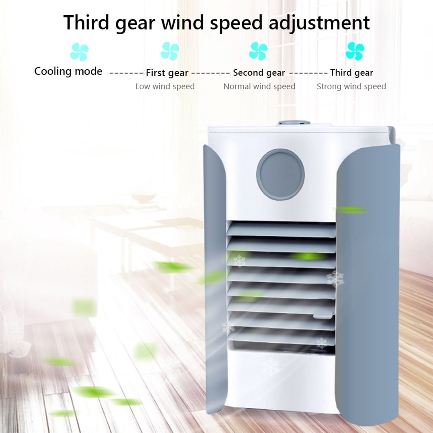 Mini Air Conditioner Cooler USB Charging Portable Air Conditioner Fan, Rechargeable Fan, Chase Value, Chase Value