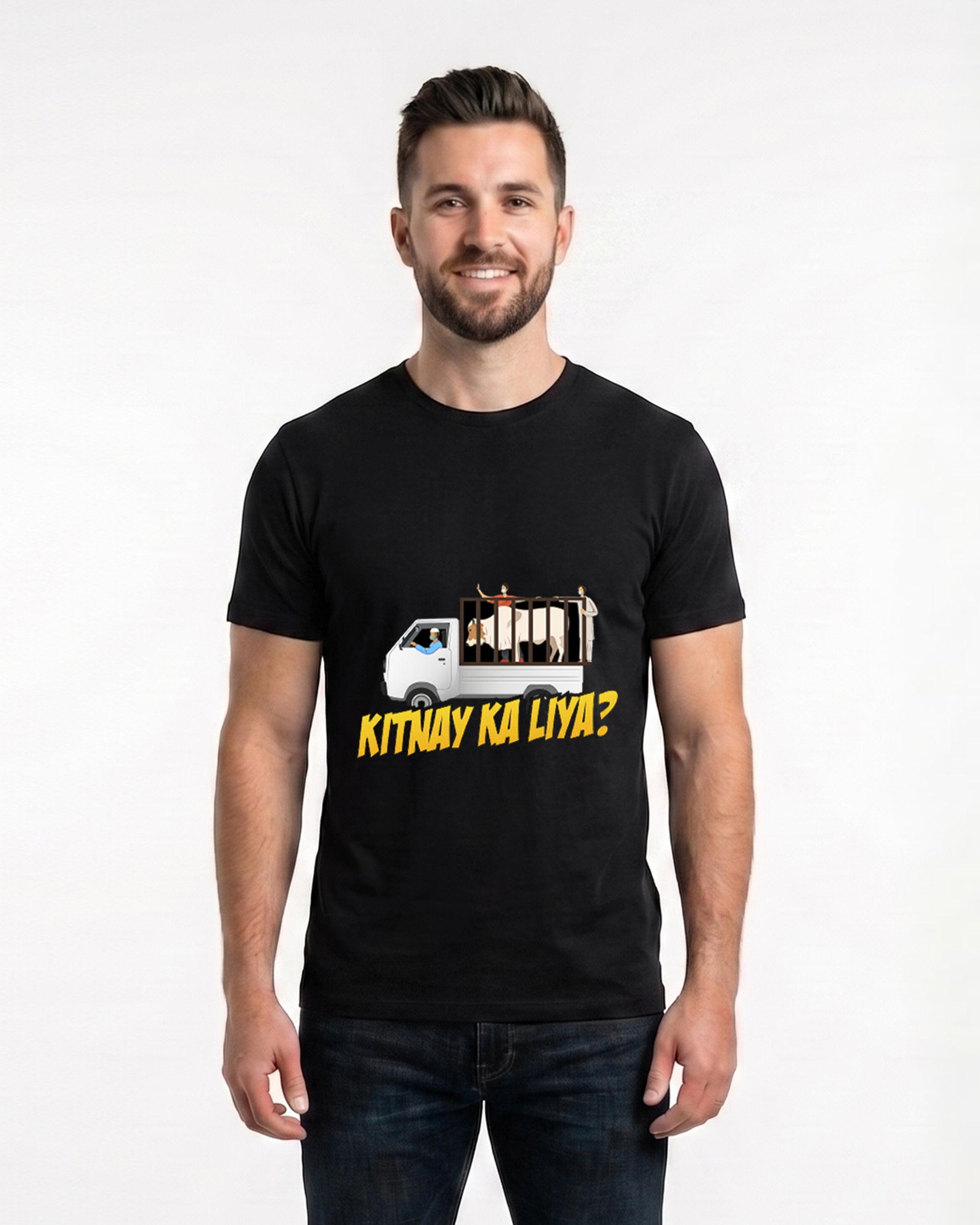 Valuable Men's Half Sleeves Printed T-shirt, Men's T-Shirts & Polos, Valuables, Chase Value