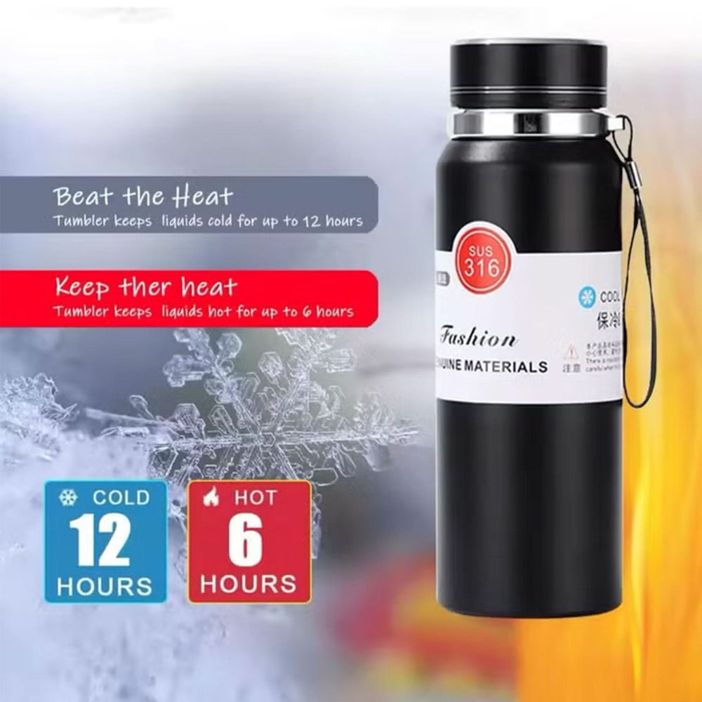 Vacuum Flask Stainless Steel 1000Ml, Thermos & Mug, Chase Value, Chase Value