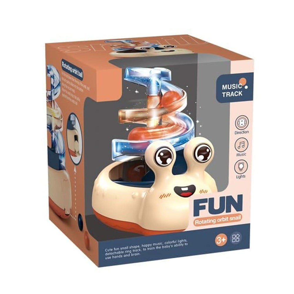 Battery Operated Orbit Snail & Ball With Light & Music, Musical Toys, Chase Value, Chase Value
