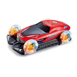 Battery Operated  Flying Car With Light & Music - Red, Non-Remote Control, Chase Value, Chase Value