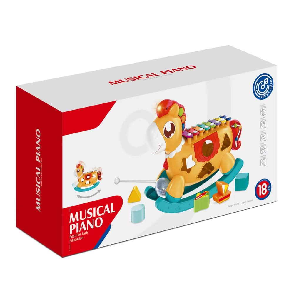Huanger Shape Recognition Musical Toy - Multi Color, Musical Toys, Chase Value, Chase Value