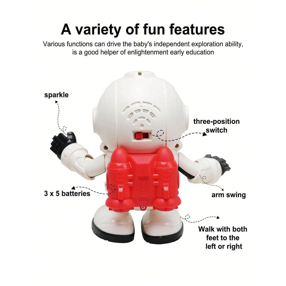 Robot Toys For Kids 360 Spinning Music Dancing - Multi Color, Remote Control, Chase Value, Chase Value