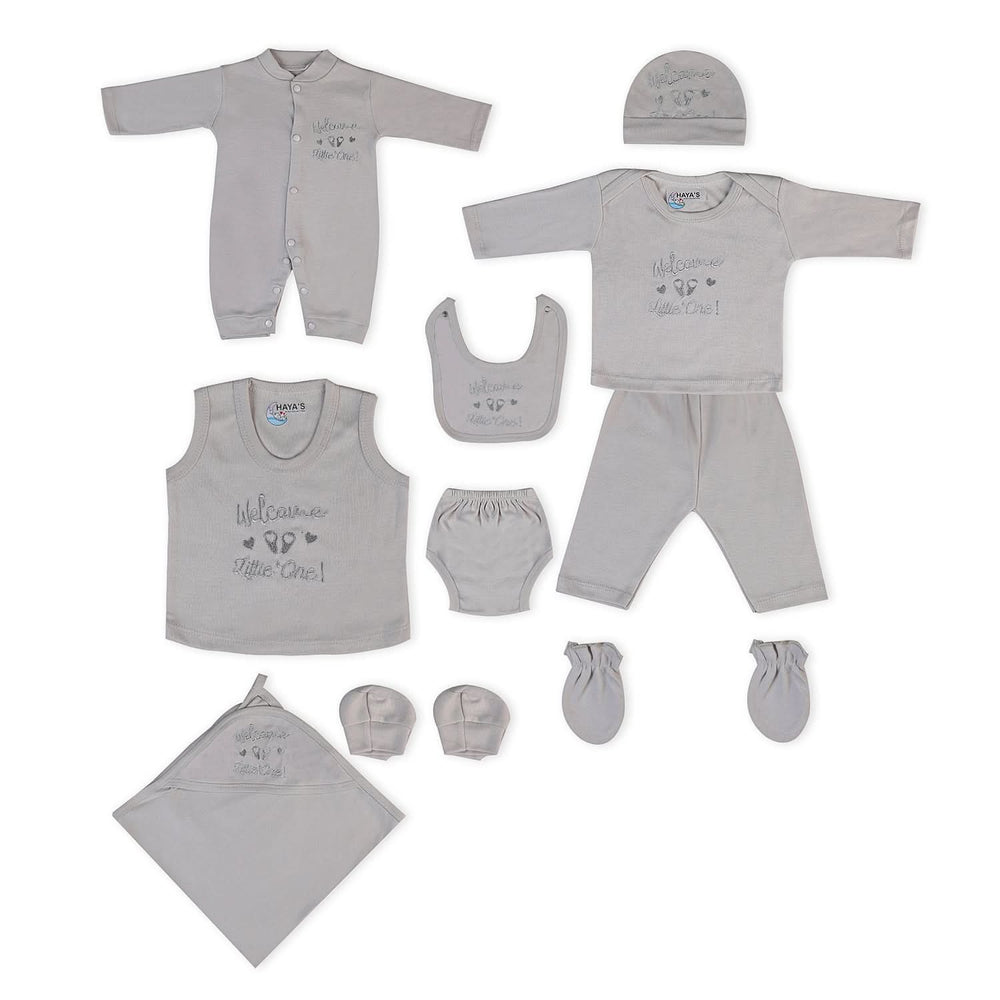 Newborn 10Pcs Gift Set Welcome Little, Newborn Gift Set, Chase Value, Chase Value