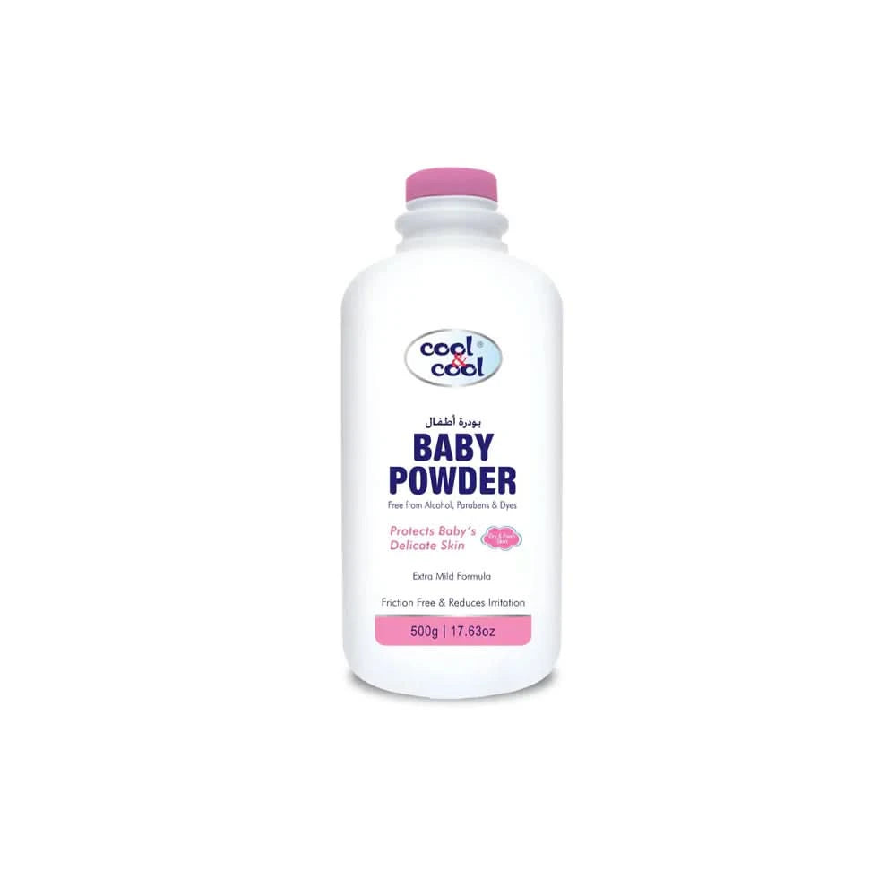 Cool & Cool Baby Powder 500Gm Non Sterilized, Baby Care, Cool & Cool, Chase Value