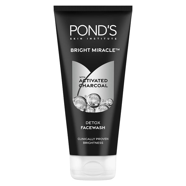 Pond's Pure Detox Anti Pollution + Purity Face Wash With Activated Charcoal - 100g