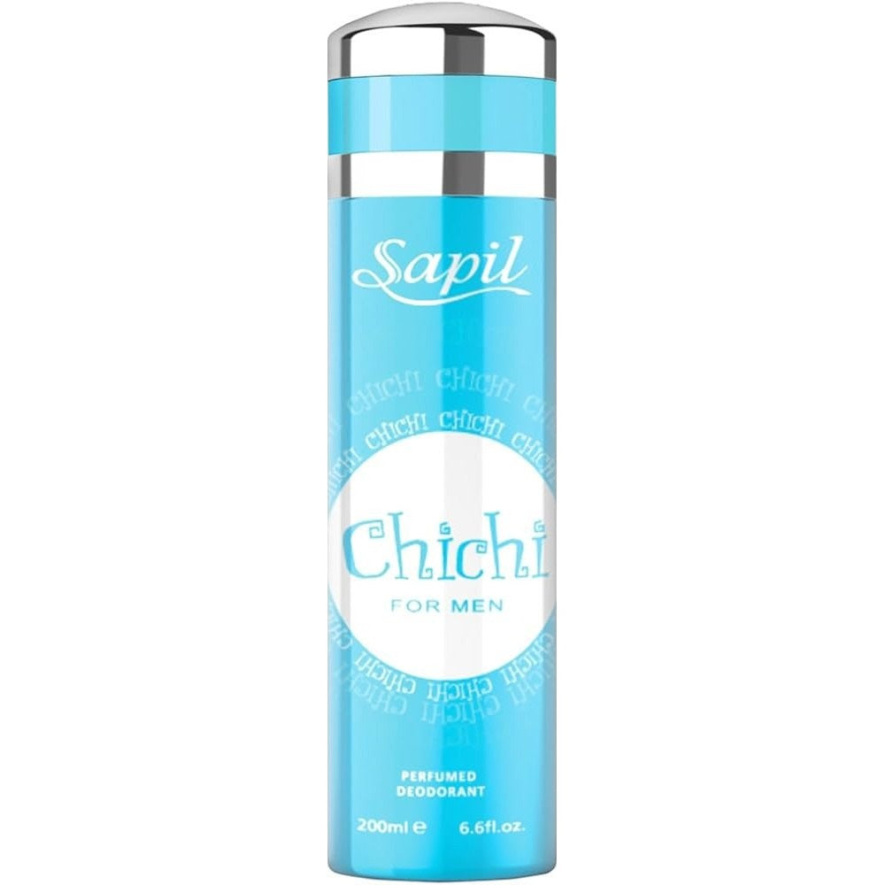 Body Spray Sapil Chichi Blue 200ml, Men Body Spray & Mist, Sapil, Chase Value