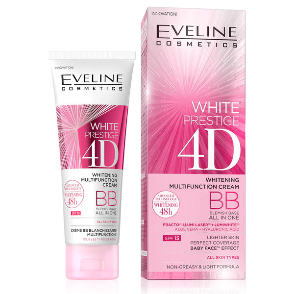 Eveline Whitening Multifunction All in One BB Cream 50ml, Creams & Lotions, Eveline, Chase Value