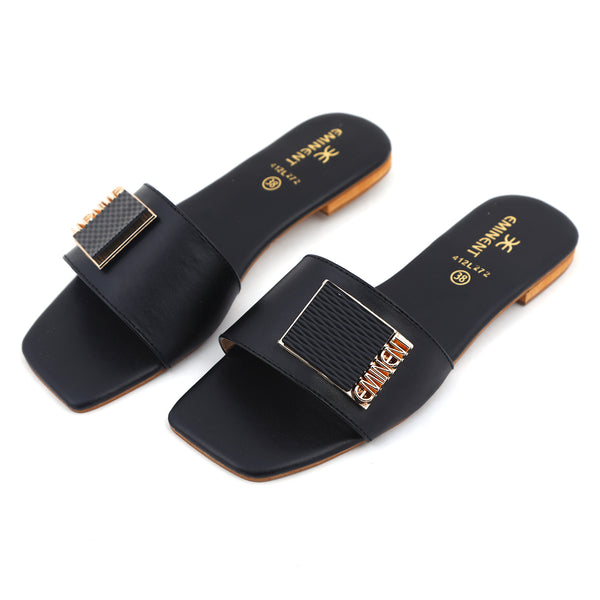 Eminent Women's Slipper - Black