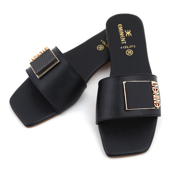 Eminent Women's Slipper - Black