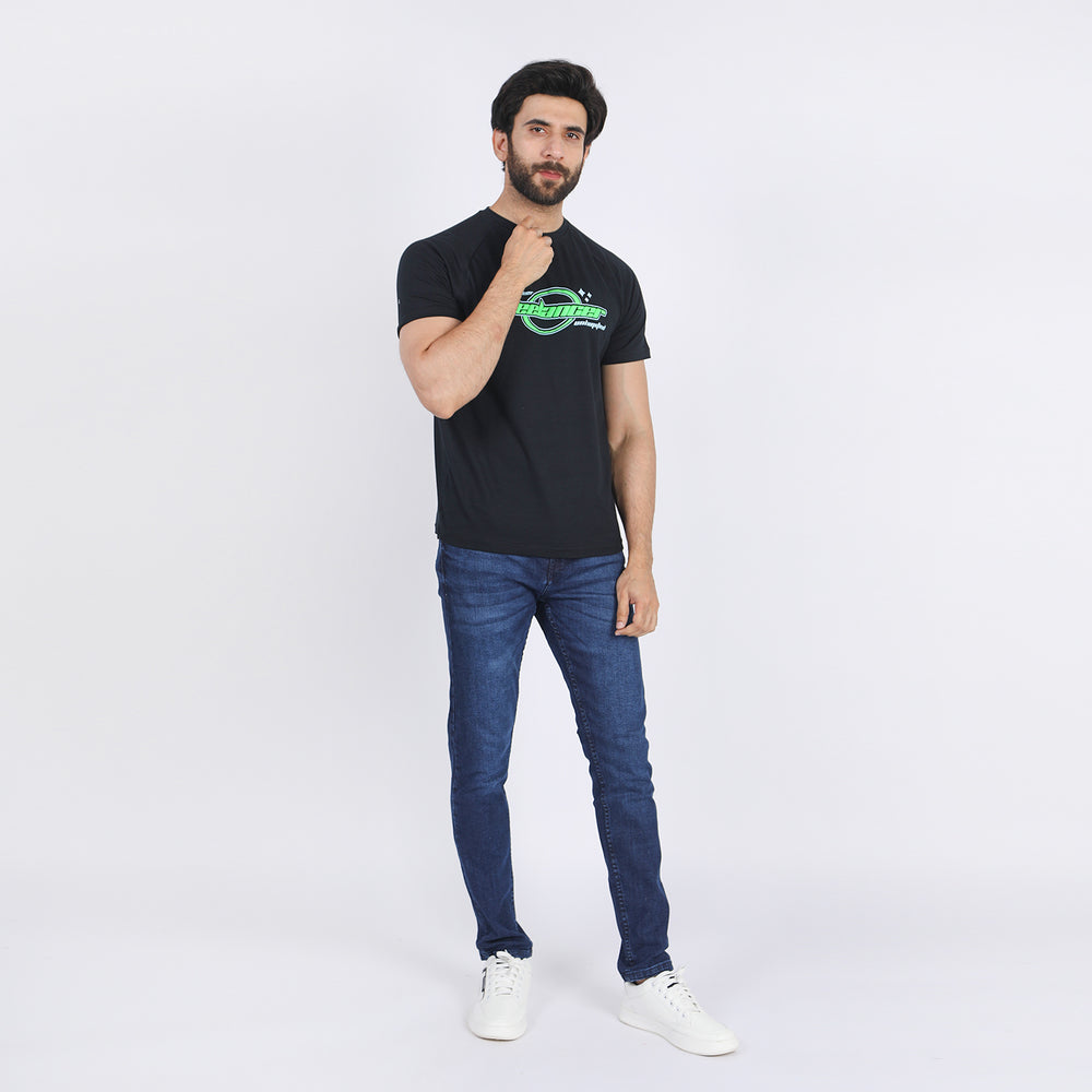 Eminent Men's Half Sleeves T-Shirt - Black, Men's T-Shirts & Polos, Eminent, Chase Value