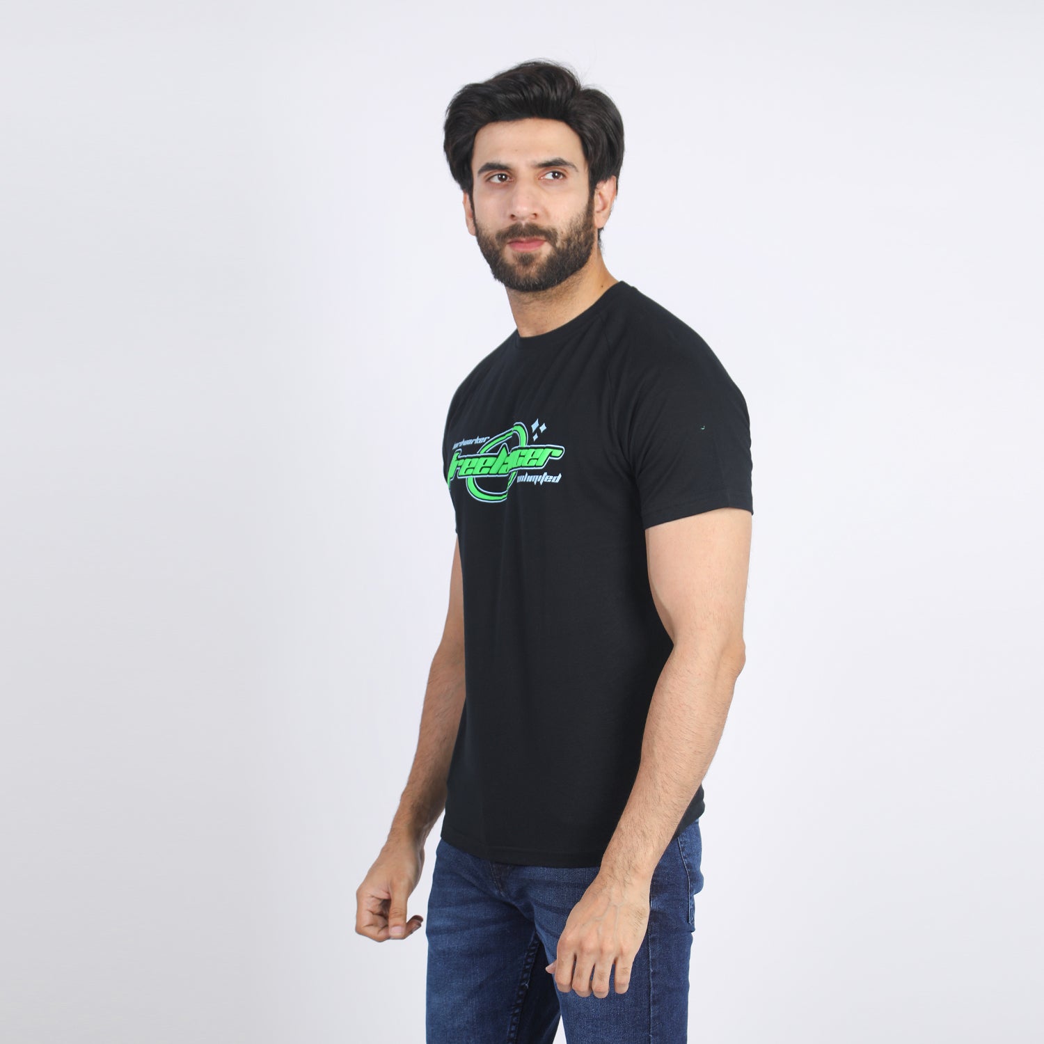 Eminent Men's Half Sleeves T-Shirt - Black, Men's T-Shirts & Polos, Eminent, Chase Value