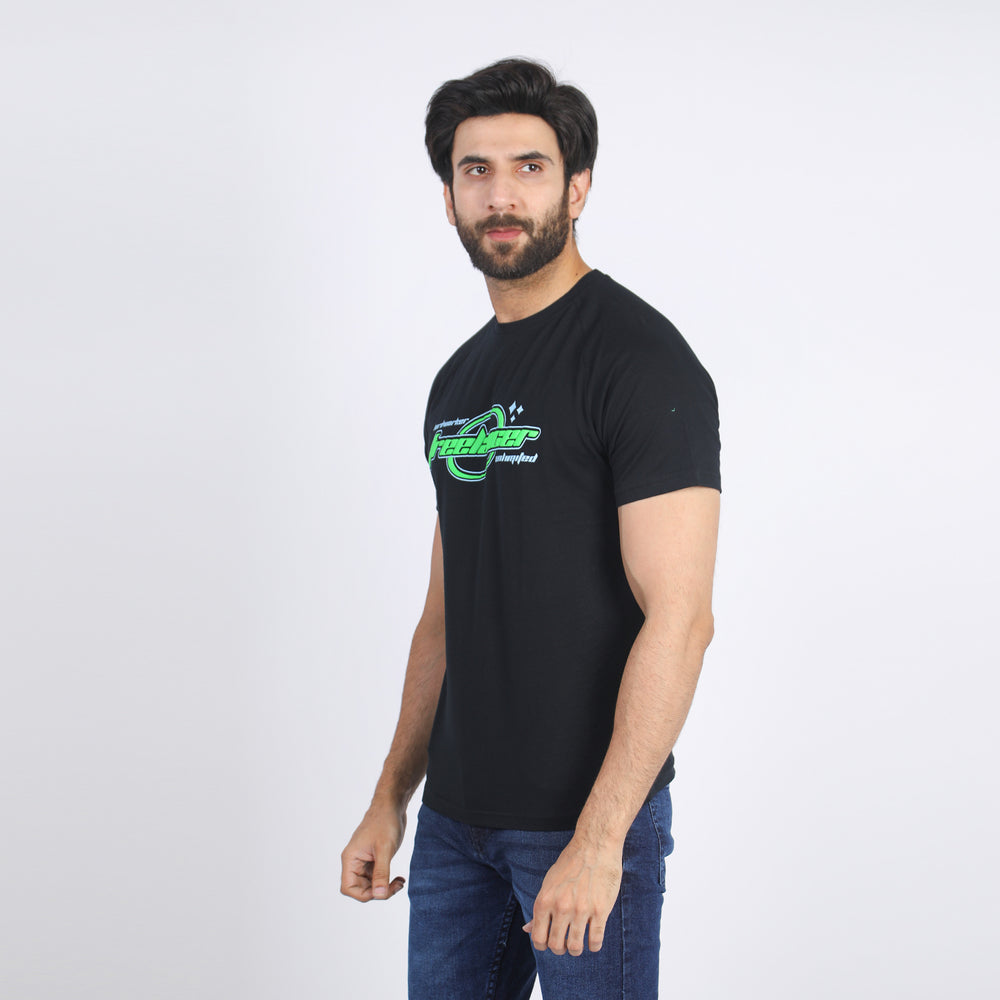 Eminent Men's Half Sleeves T-Shirt - Black, Men's T-Shirts & Polos, Eminent, Chase Value