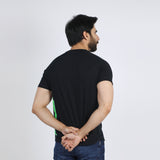 Eminent Men's Half Sleeves T-Shirt - Black, Men's T-Shirts & Polos, Eminent, Chase Value