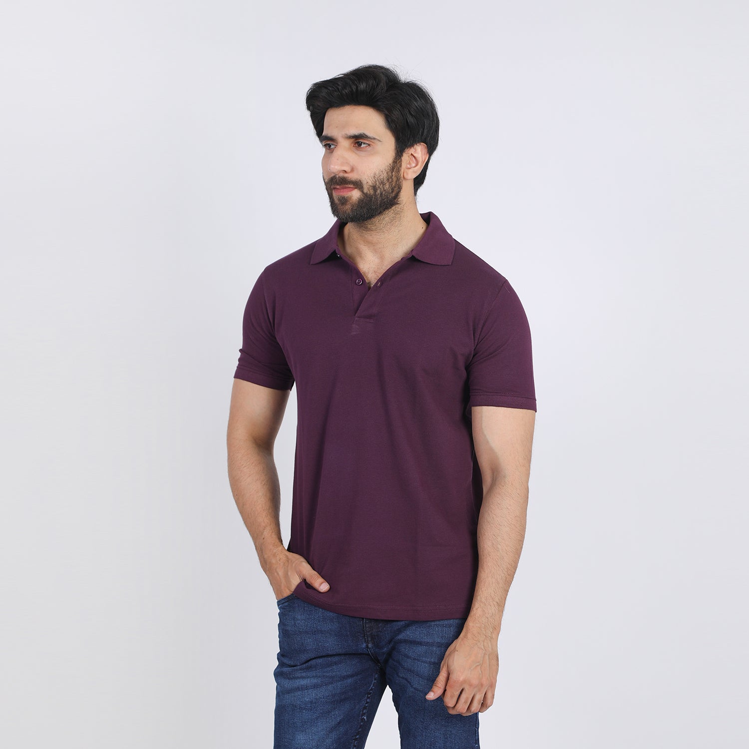 Eminent Men's Half Sleeves Polo T-Shirt - Winter Blue, Men's T-Shirts & Polos, Eminent, Chase Value