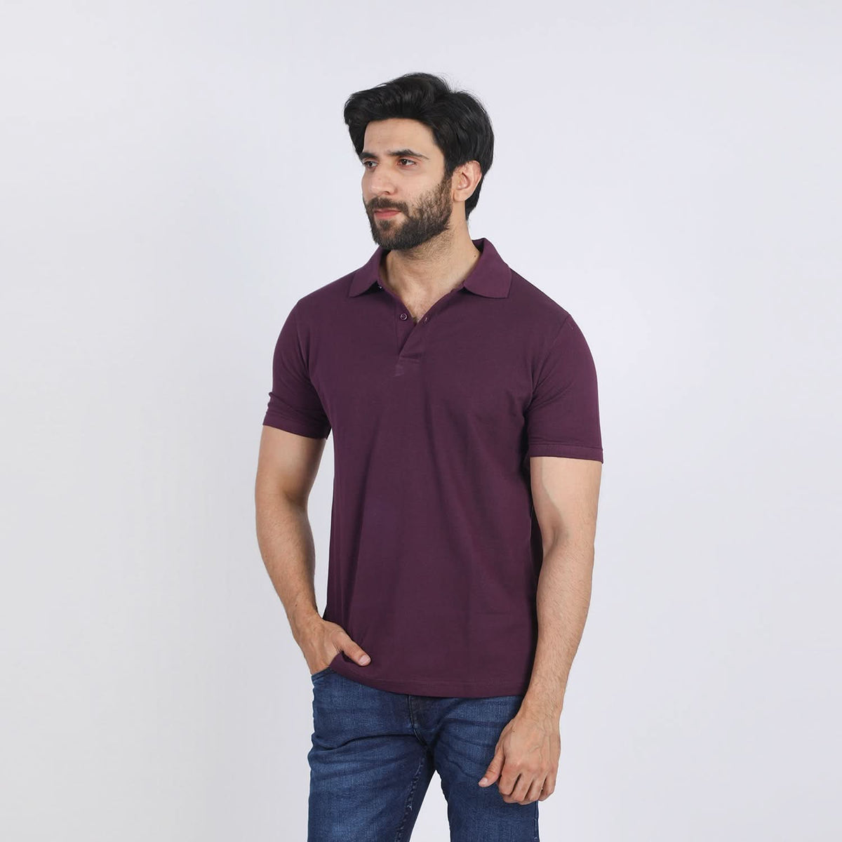 Eminent Men's Half Sleeves Polo T-Shirt - Winter Blue, Men's T-Shirts & Polos, Eminent, Chase Value