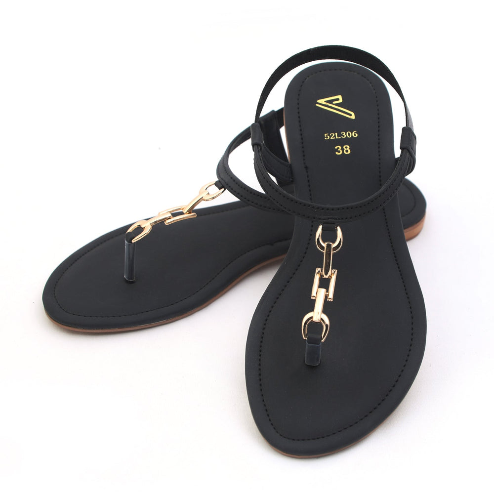 Valuable Women's Sandals - Black, Women Sandals, Chase Value, Chase Value