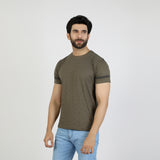 Eminent Men's Round Neck Half Sleeves T-Shirt  - Olive, Men's T-Shirts & Polos, Eminent, Chase Value