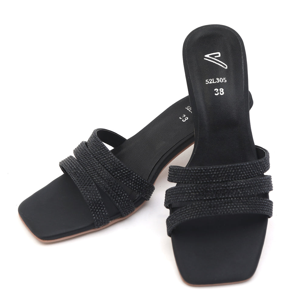 Women's Heel - Black, Women Heels, Chase Value, Chase Value