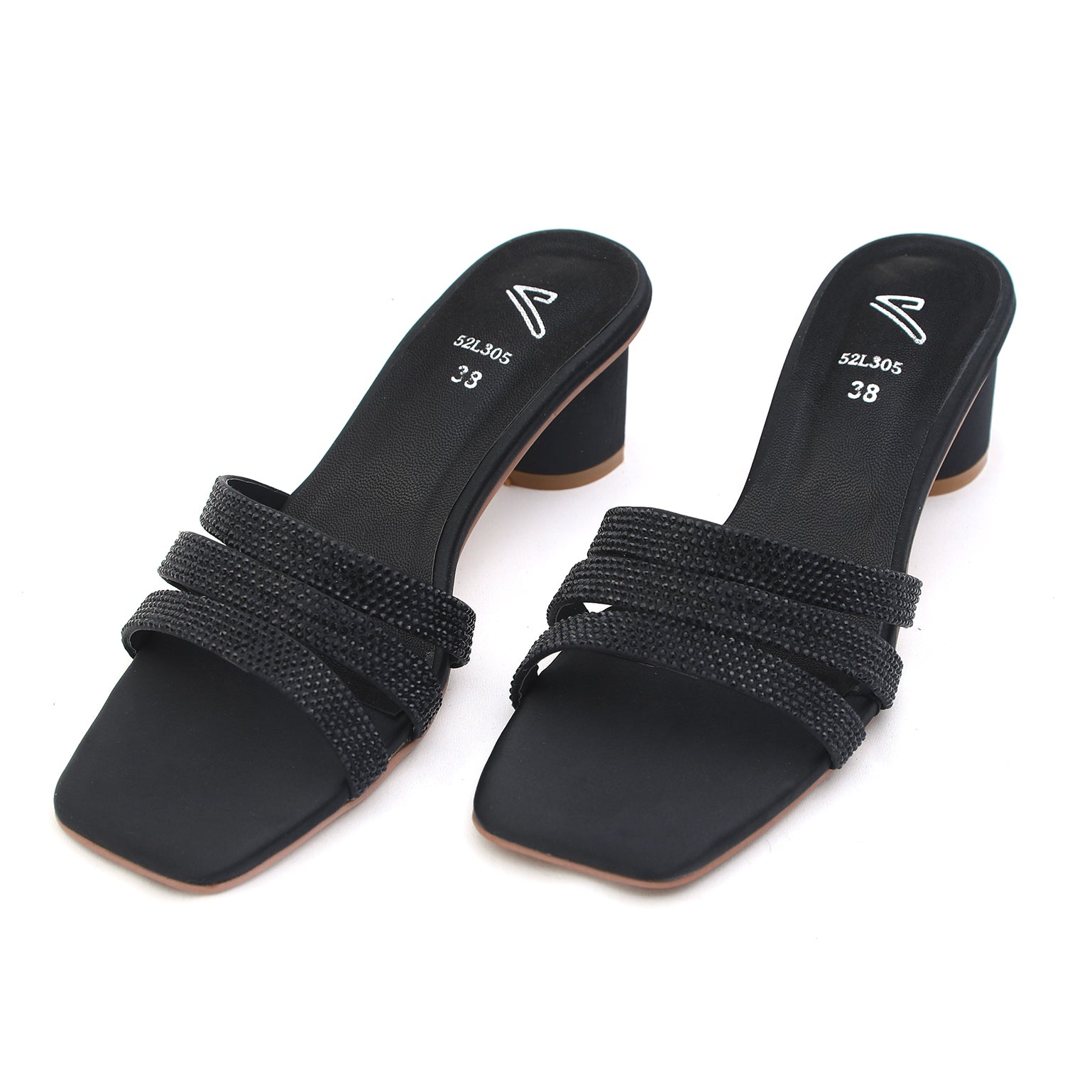 Women's Heel - Black, Women Heels, Chase Value, Chase Value