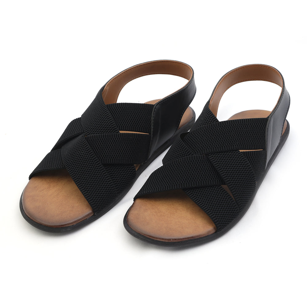 Men's Sandal - Black, Men's Sandals, Chase Value, Chase Value