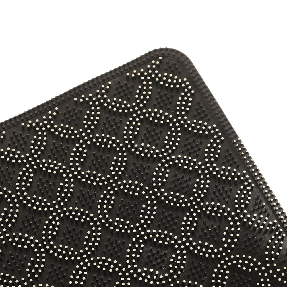 Fancy Rubber Dot Mat - Black, Mats, Chase Value, Chase Value