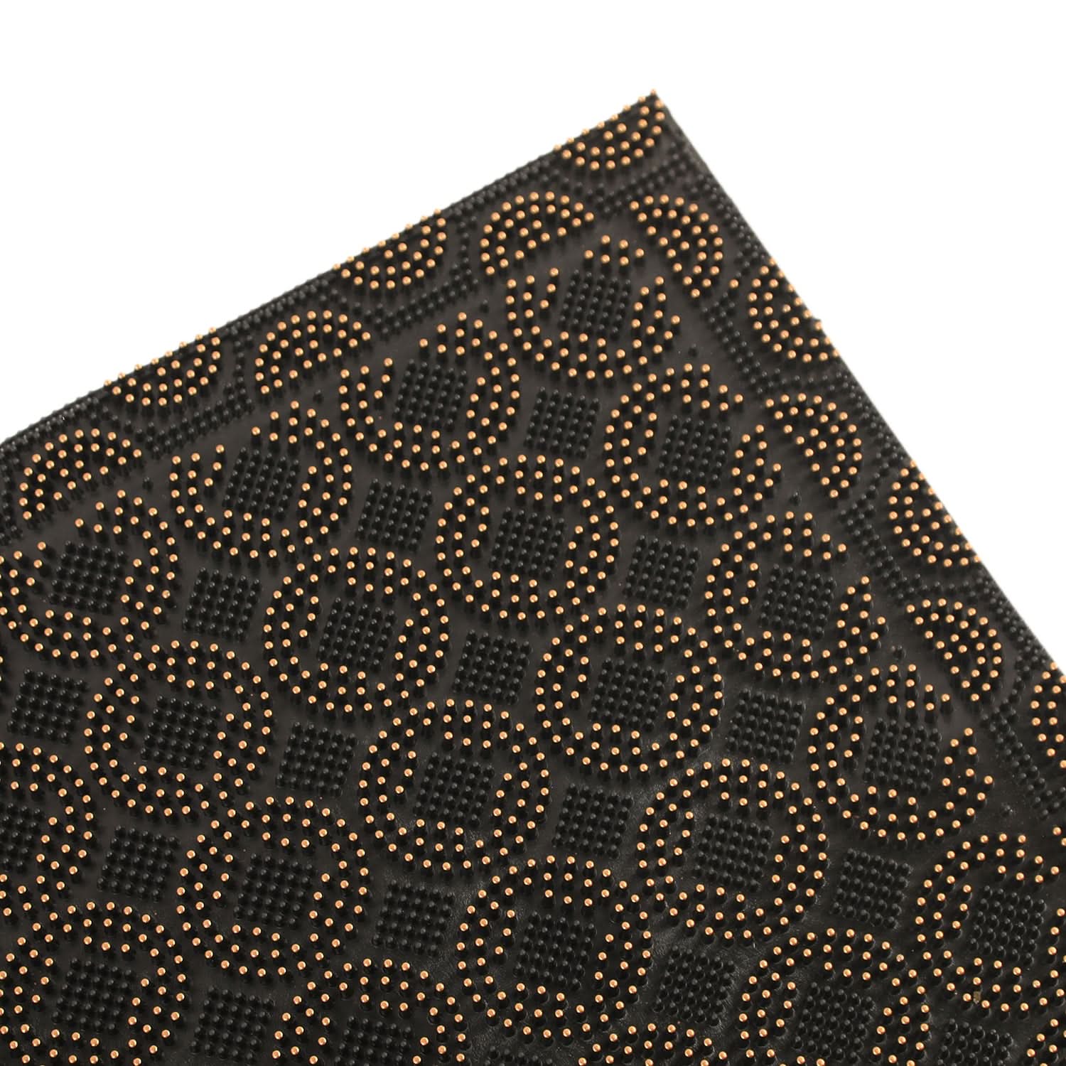 Fancy Rubber Dot Mat - Black, Mats, Chase Value, Chase Value