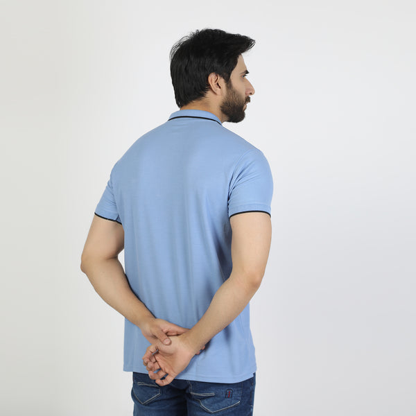 Men's Half Sleeves T-Shirt - Blue
