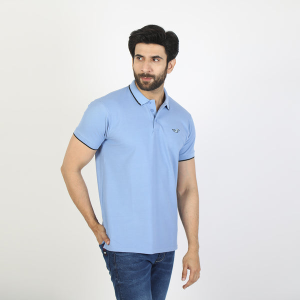 Men's Half Sleeves T-Shirt - Blue