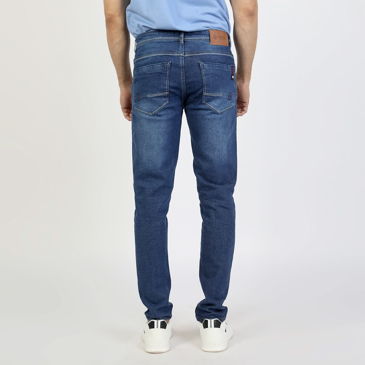 Men's Denim Pant - Dark Blue, Men's Casual Pants & Jeans, Chase Value, Chase Value