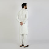Eminent Men's Kurta Shalwar Suit - Off White, Men's Shalwar Kameez, Eminent, Chase Value