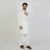 Eminent Men's Kurta Shalwar Suit - Off White, Men's Shalwar Kameez, Eminent, Chase Value