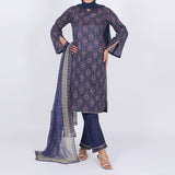 Women's Fancy 2Pcs Suit - Blue, Women Shalwar Suits, Chase Value, Chase Value