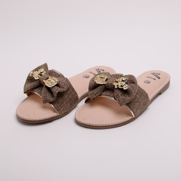 Girls Slipper - Mustard