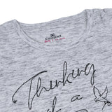 Eminent Girls Half Sleeves T-Shirt - Oatmeal, Girls T-Shirts, Eminent, Chase Value