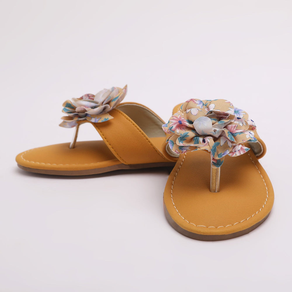 Girls Slipper  - Yellow, Girls Slippers, Chase Value, Chase Value