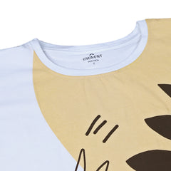 Eminent Women's Half Sleeves T-Shirt - Off White