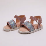 Girls Sandals - Peach, Girls Sandals, Chase Value, Chase Value
