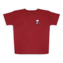 Eminent Women's Half Sleeves T-Shirt - Maroon